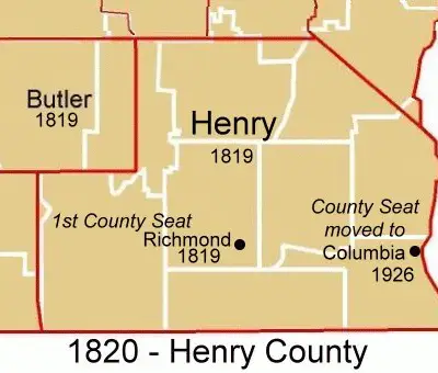 henry county timeline