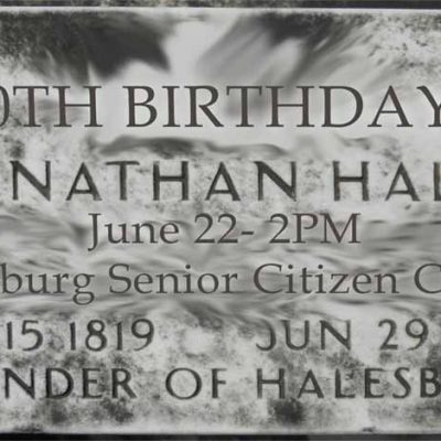200th birthday johnthan hales